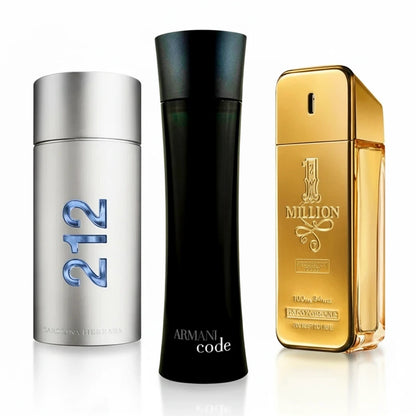 Herren 3er-Set — Goldene Nacht