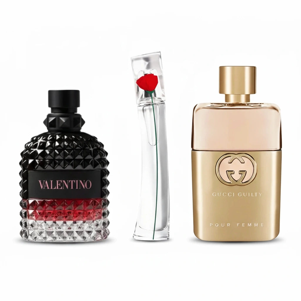 Damen 3er-Set — Kühne Blütenkraft